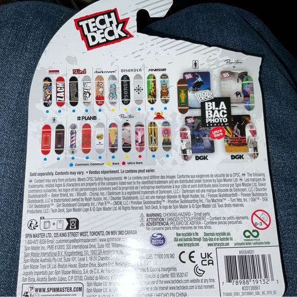 Tech Deck * Series 3 * Toy Machine * Yellow And Black *  Brand New * Sealed - Picture 7 of 16